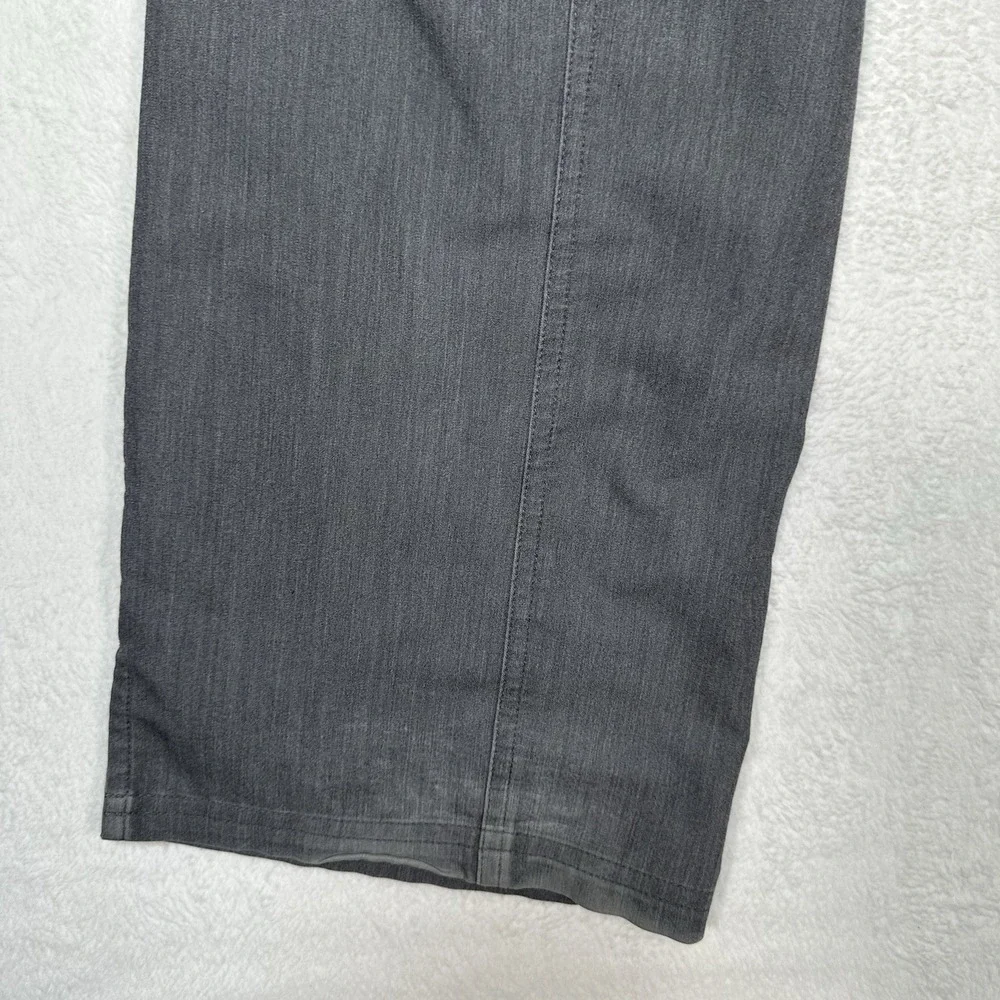 FIGS Kade Cargo Scrub Pants Heather Graphite Gray Teal Drawstring XXL/T